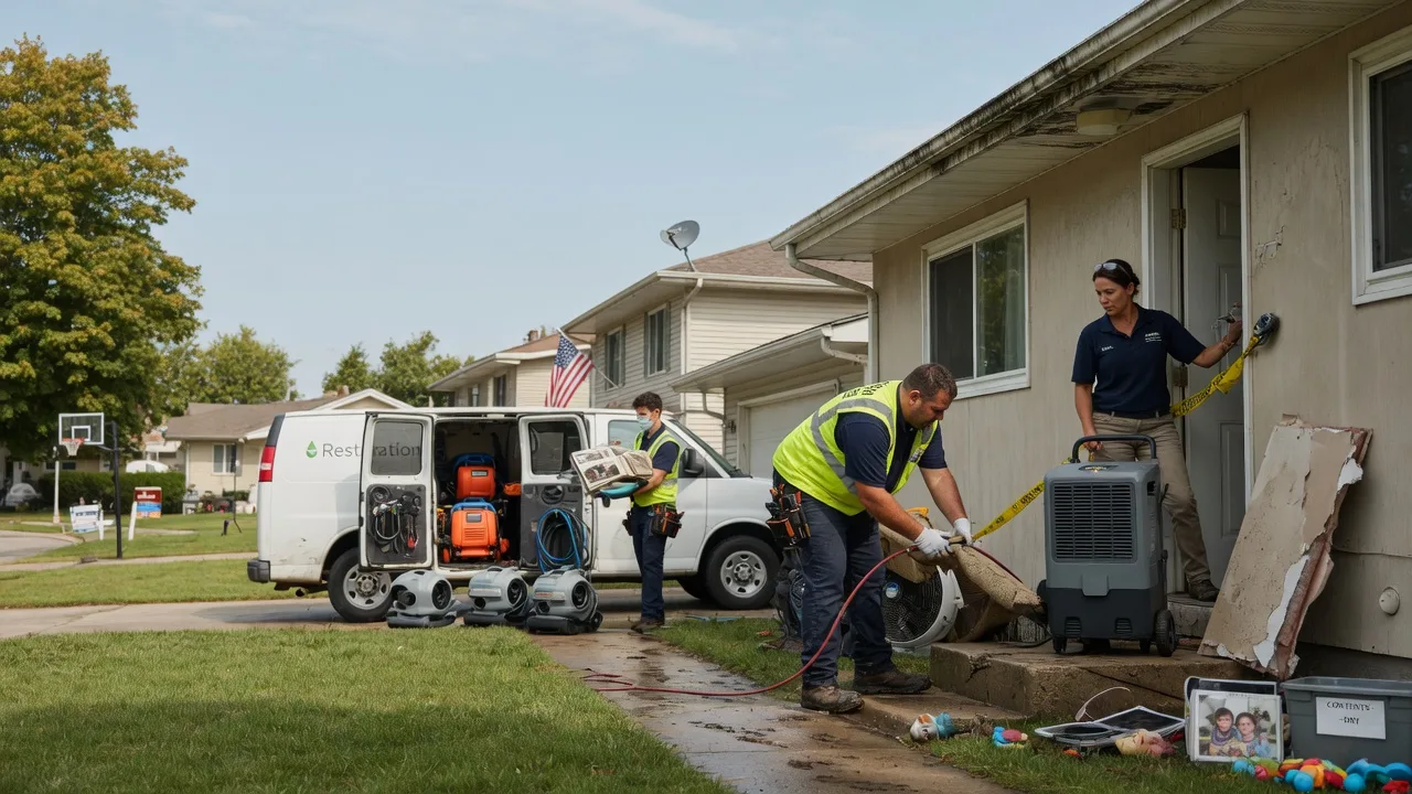 Water Damage Restoration in Sunbury, OH near me